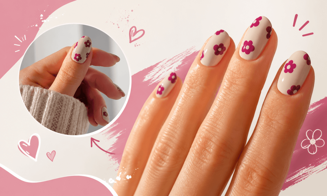 5 Flower Nail Art Designs for Beginners: From Bobby Pin Hack to Elegant French Florals