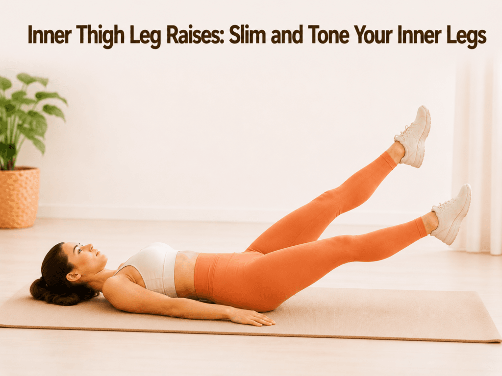 Exercise 5 — Inner Thigh Leg Raises: Slim and Tone Your Inner Legs