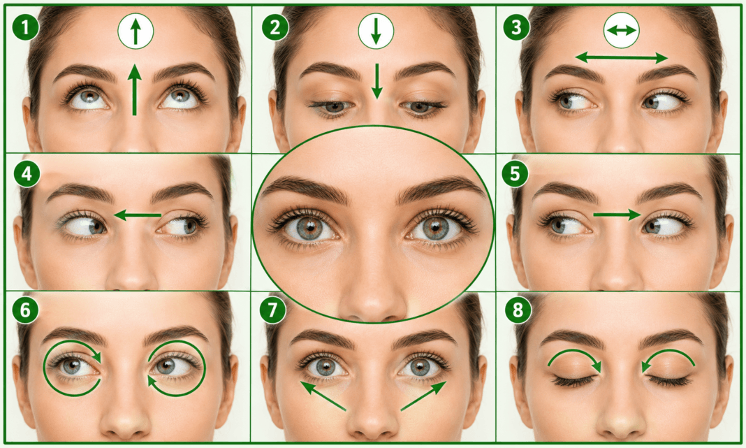 8 Eye Exercises for Stronger Vision — Do This Every Day