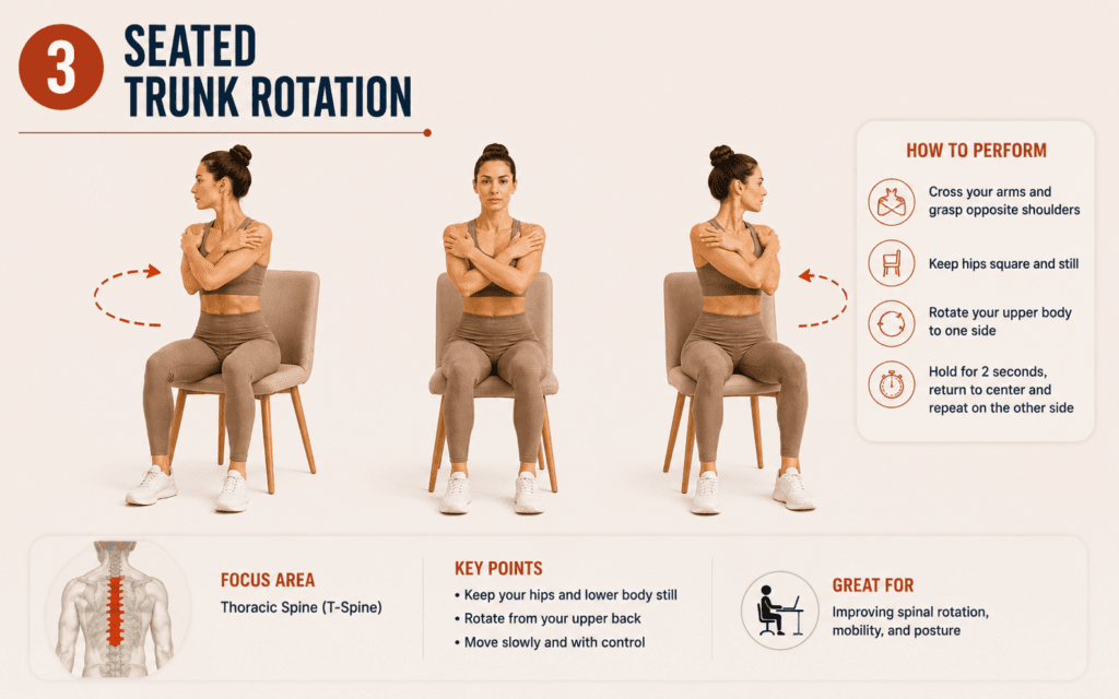 Seated Trunk Rotation