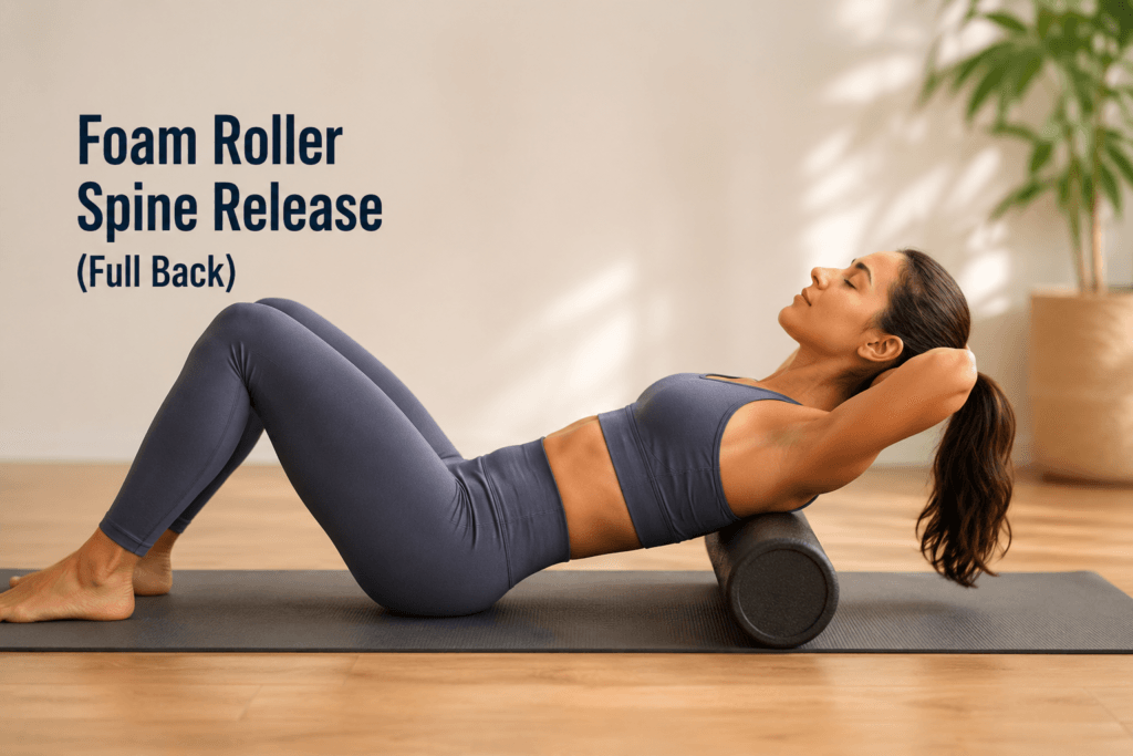 Foam Roller Spine Release (Full Back)