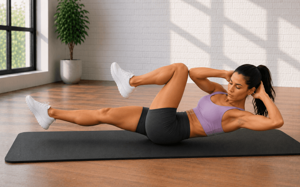 Bicycle Crunch
