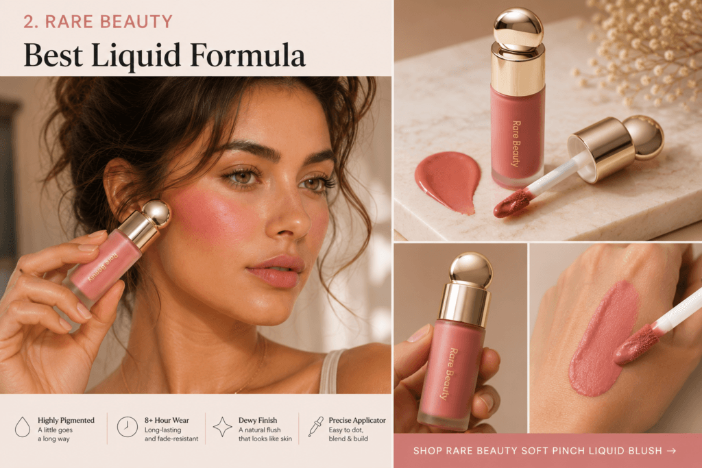 Rare Beauty Soft Pinch Liquid Blush — Best Liquid Formula