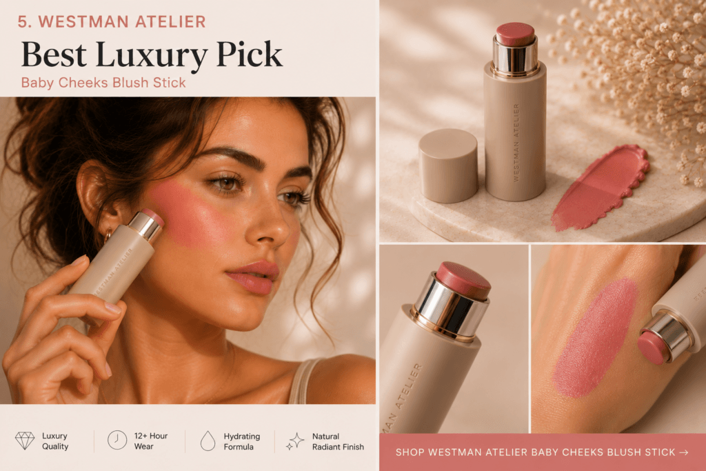 Westman Atelier Baby Cheeks Blush Stick — Best Luxury Pick