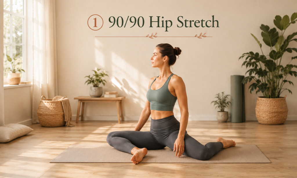 90/90 Hip Stretch