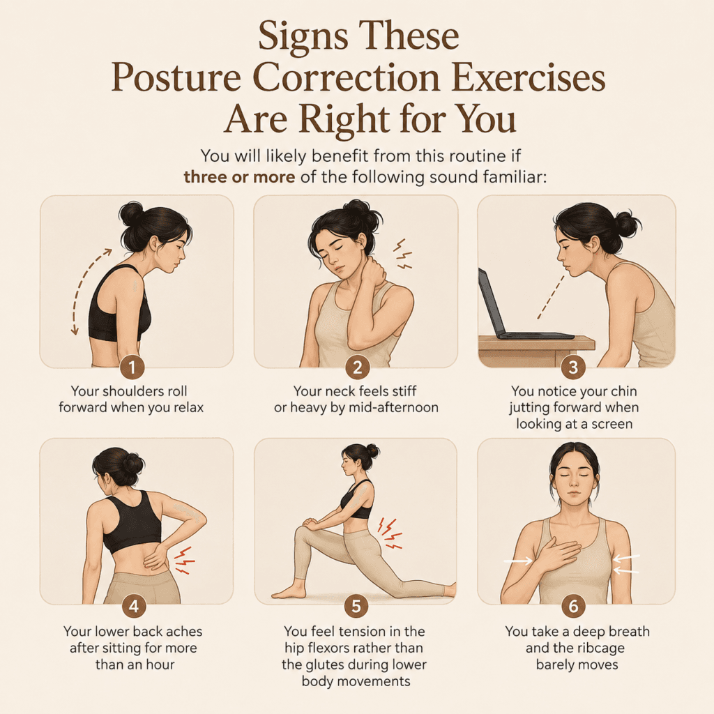 Signs These Posture Correction Exercises Are Right for You