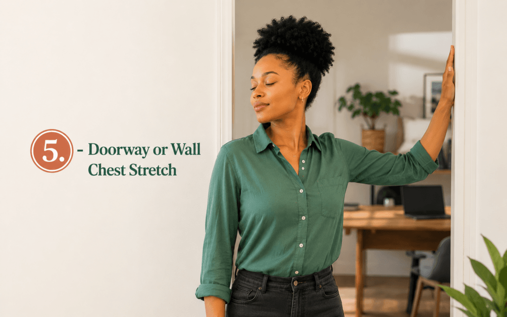 Doorway or Wall Chest Stretch
