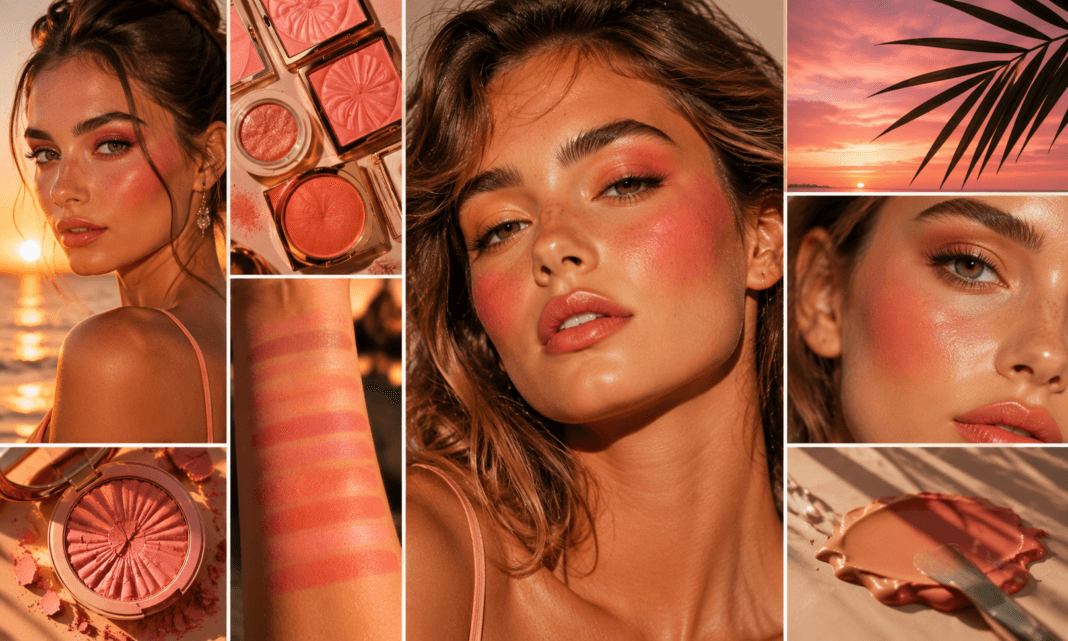 Sunset Blush: The Viral Summer Makeup Trend Taking Over Pinterest