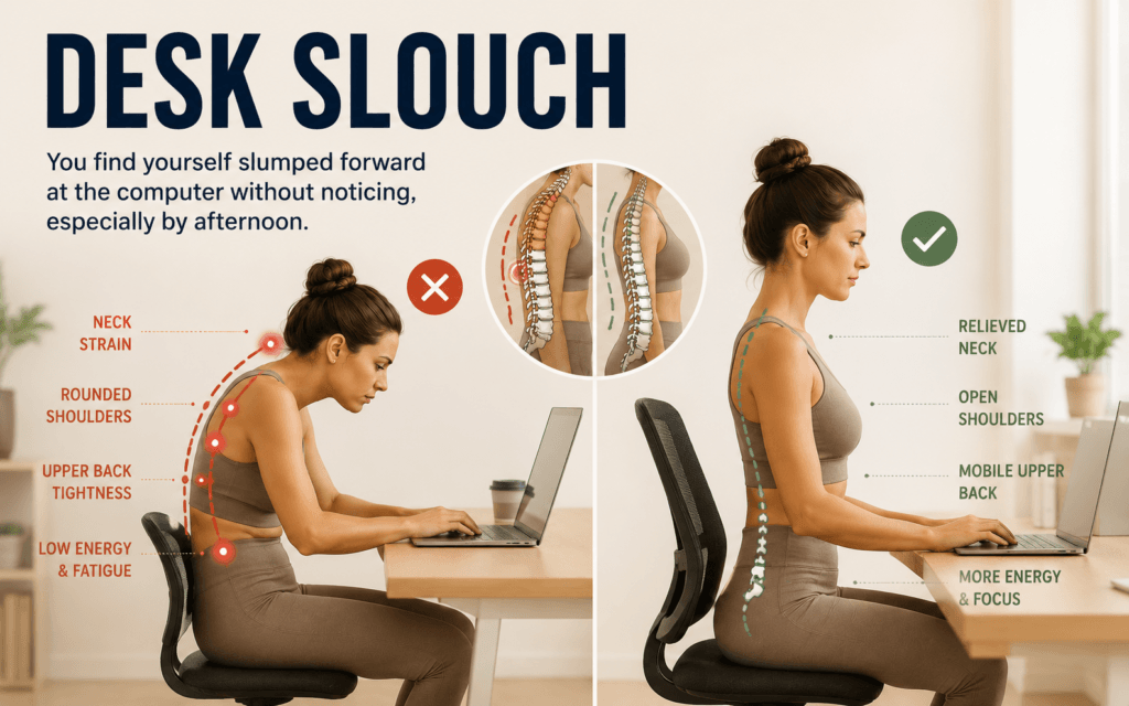 Desk Slouch