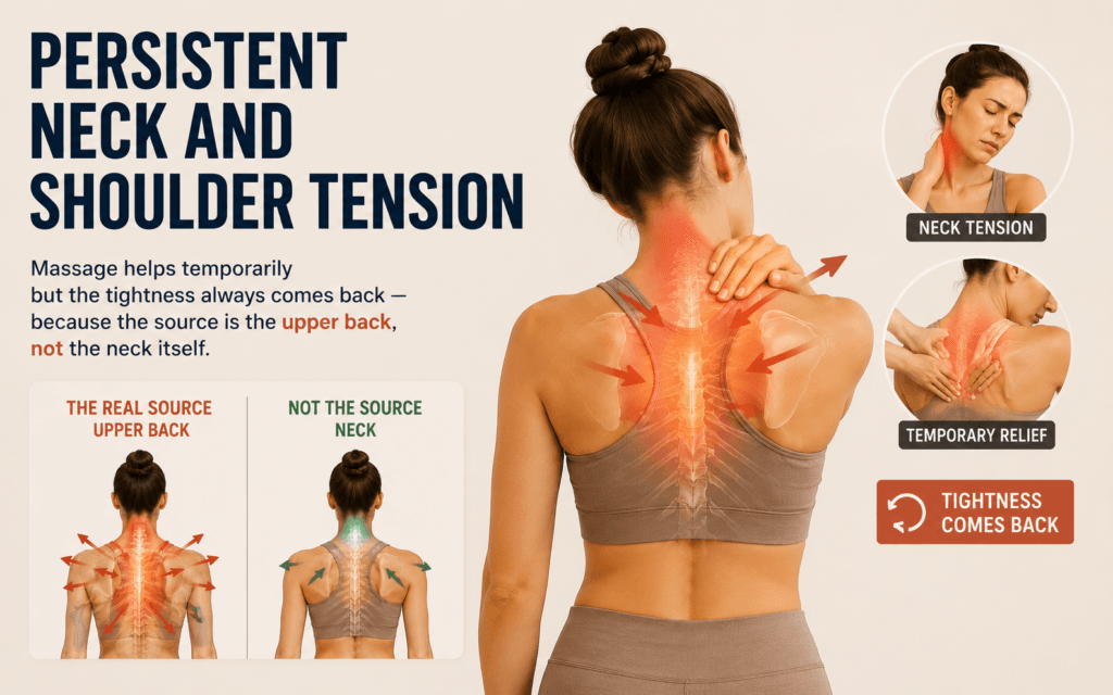 Persistent neck and shoulder tension