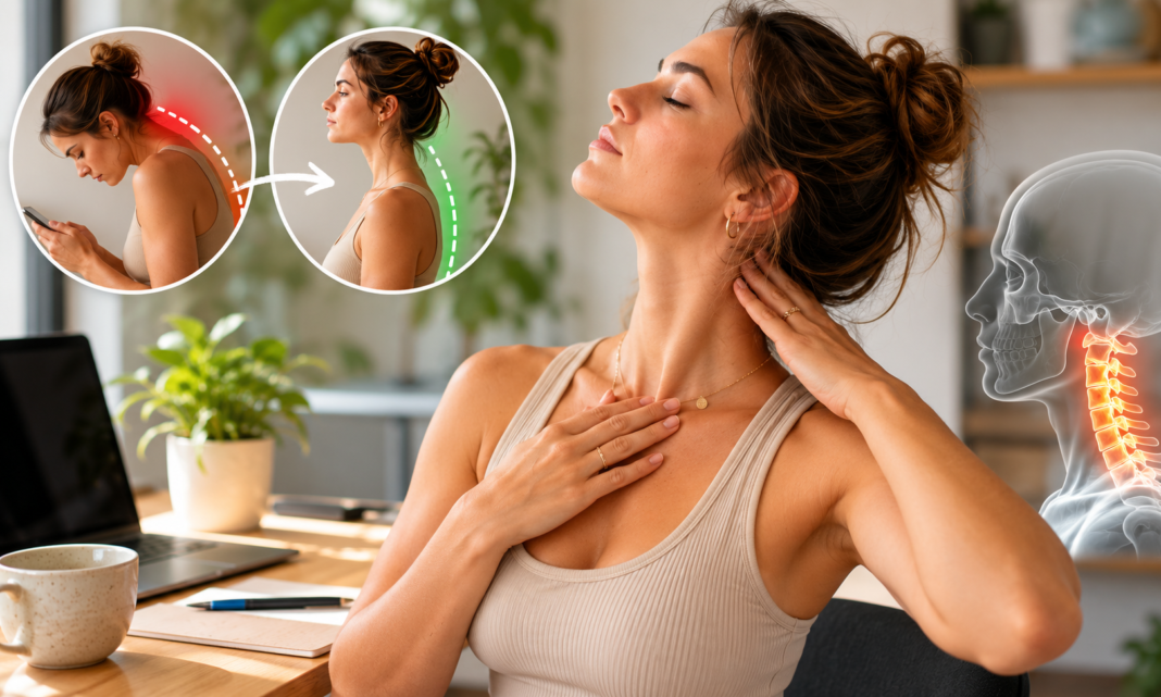 6 Proven Tech Neck Exercises That Reverse Forward Head Posture