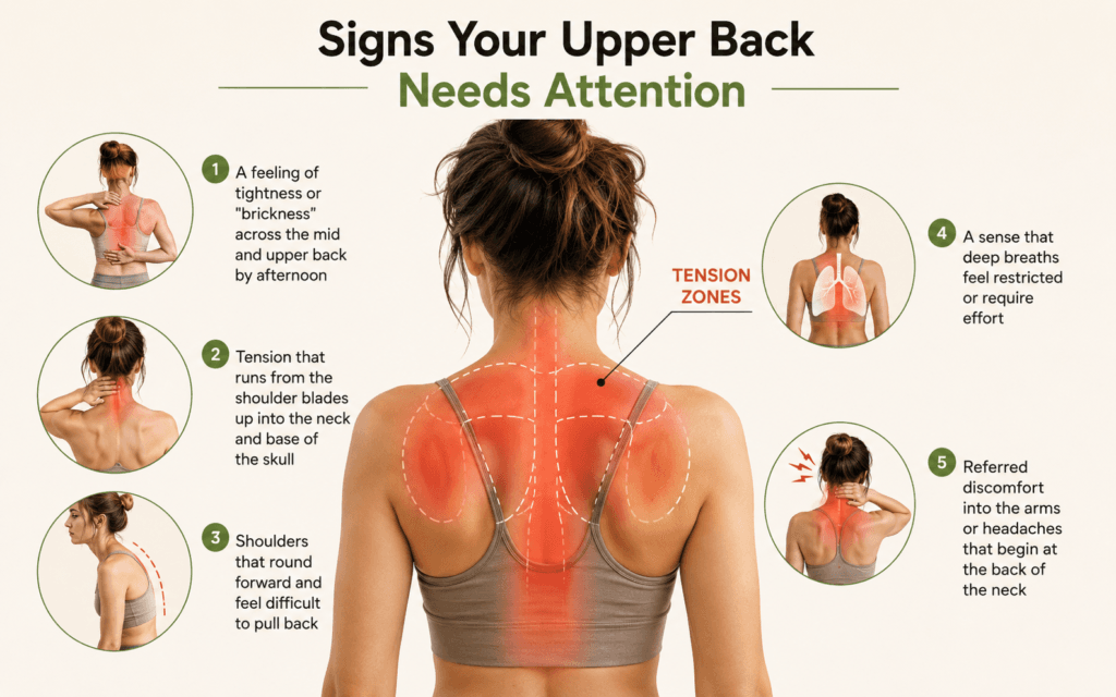 Signs Your Upper Back Needs Attention